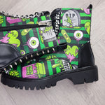 Zombie Spikey Ankle Boots