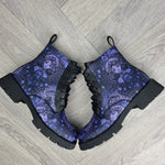 Purple Witch Ankle Boots