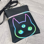Rainbow Cat Crossbody Bag