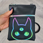 Rainbow Cat Crossbody Bag