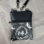 Dance Queen Wednesday Faux Leather Crossbody Bag