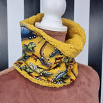 Dinosaur Diggers snood scarf