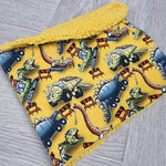 Dinosaur Diggers snood scarf