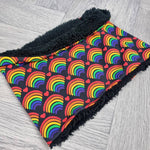 Rainbows snood scarf